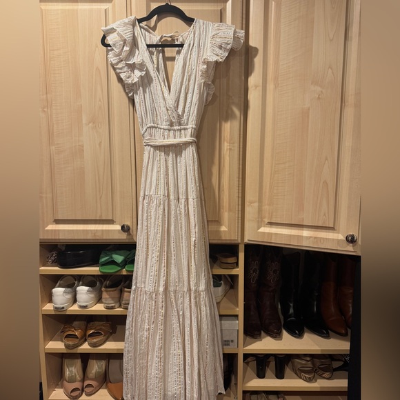 Astr Shimmering Striped Dress - Picture 3 of 3